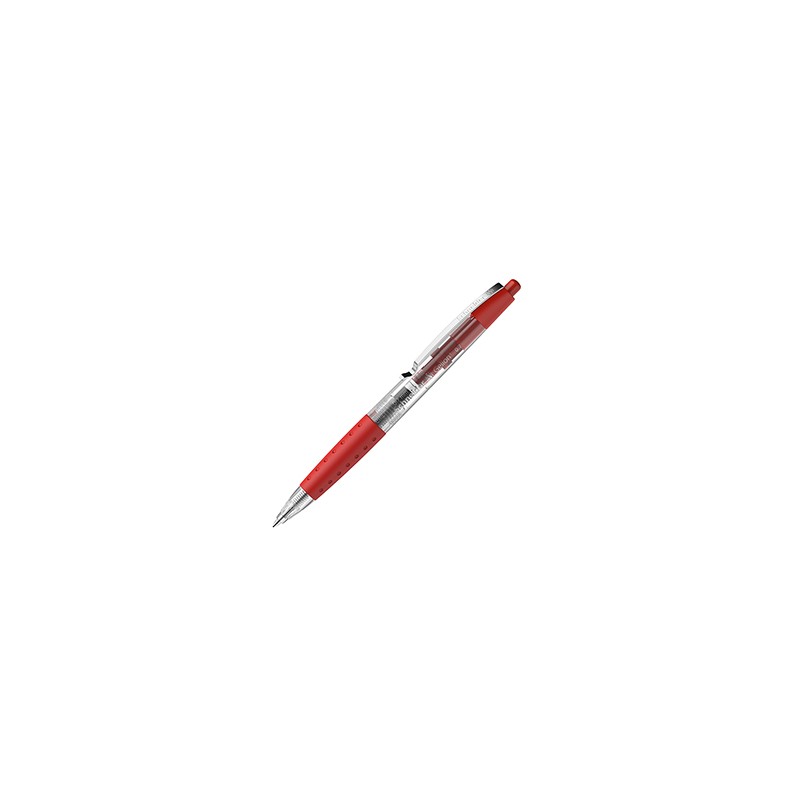 Penna gel a scatto Gelion+ punta 0.7mm rosso Schneider - Conf da 10 pz.