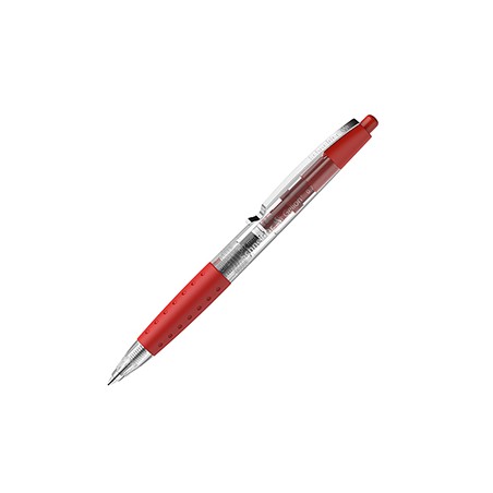 Penna gel a scatto Gelion+ punta 0.7mm rosso Schneider - Conf da 10 pz.