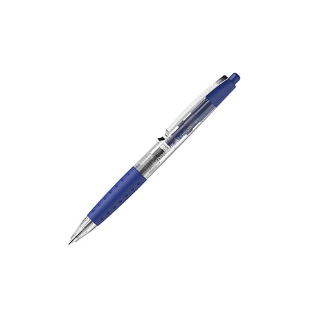 Penna gel a scatto Gelion+ punta 0.7mm blu Schneider - Conf da 10 pz.