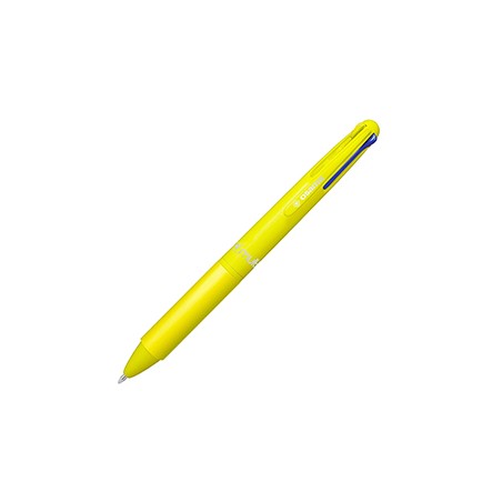 Penna sfera 4 colori 4 Multi 1.0mm giallo neon OSAMA - Conf da 12 pz.