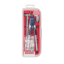 Kit balaustrone fisso Uni + ricambi mine e temperamine Arda - Conf da 6 pz.