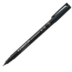 PENNARELLO LUMOCOLOR PERMANENT 313 SF 0.4MM NERO - Conf da 10 pz.