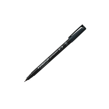 PENNARELLO LUMOCOLOR PERMANENT 313 SF 0.4MM NERO - Conf da 10 pz.