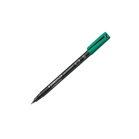 PENNARELLO LUMOCOLOR PERMANENT 313 SF 0.4MM VERDE - Conf da 10 pz.