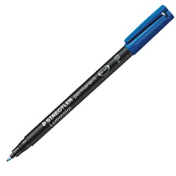 PENNARELLO LUMOCOLOR PERMANENT 318 F 0.6 BLU - Conf da 10 pz.
