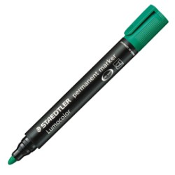 MARCATORE LUMOCOLOR PERMANENT 352 VERDE P.TONDA STAEDTLER - Conf da 10 pz.