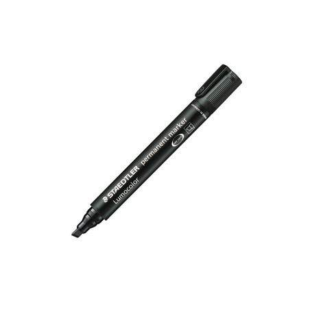 MARCATORE LUMOCOLOR PERMANENT 350 NERO P.SCALPELLO STAEDTLER - Conf da 10 pz.