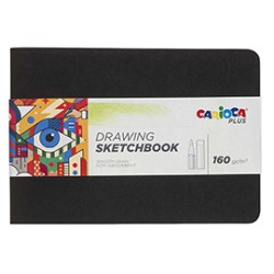 Sketchbook 20 fogli carta 160gr f.to A5 Carioca Plus