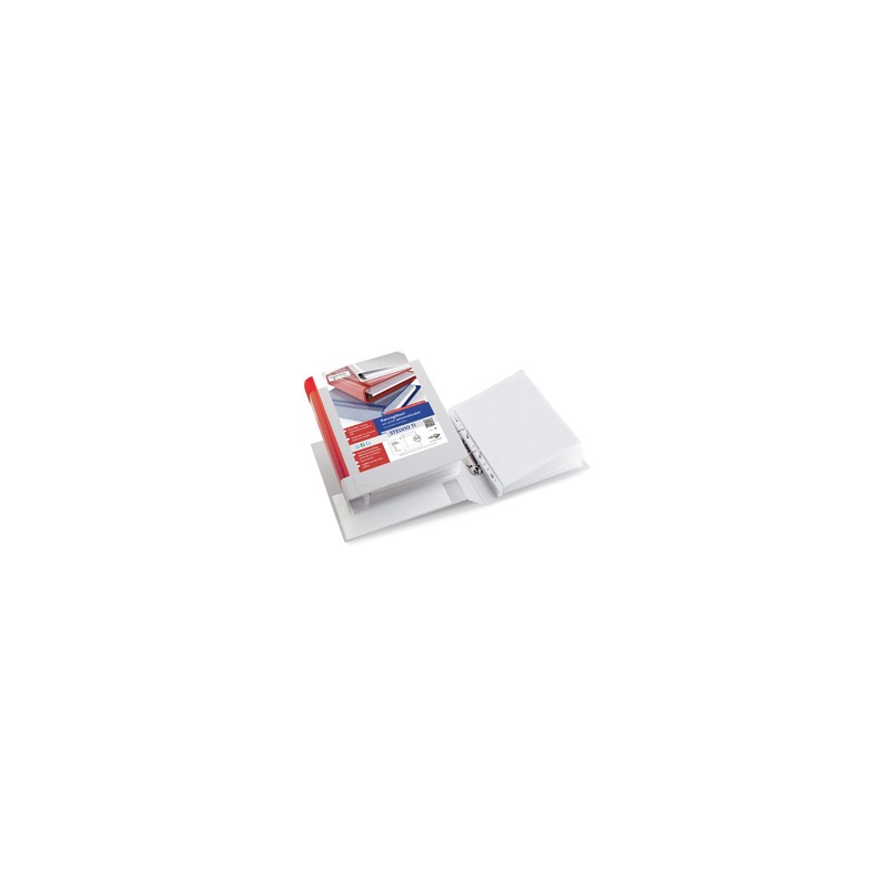 Raccoglitore STELVIO TI 25 A4 2D 22x30cm bianco personalizzabile SEI ROTA
