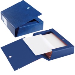 Scatola archivio Scatto 40 25x35cm blu Sei Rota