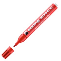 MARCATORE EDDING 2000C ROSSO P.CONICA - Conf da 10 pz.
