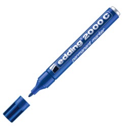 MARCATORE EDDING 2000C BLU P.CONICA - Conf da 10 pz.