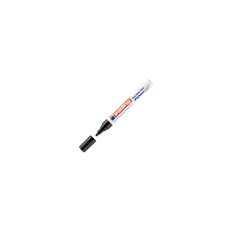 Marcatore EDDING 750 punta media vernice nero