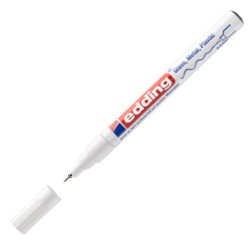 Marcatore EDDING 780 punta extra fine vernice bianco