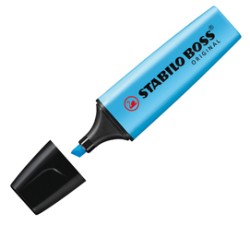 EVIDENZIATORE STABILO BOSS BLU 70/31 - Conf da 10 pz.