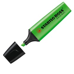 EVIDENZIATORE STABILO BOSS VERDE 70/33 - Conf da 10 pz.