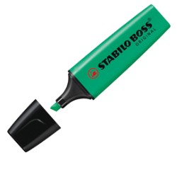 EVIDENZIATORE STABILO BOSS TURCHESE 70/51 - Conf da 10 pz.