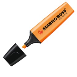 EVIDENZIATORE STABILO BOSS ARANCIO 70/54 - Conf da 10 pz.