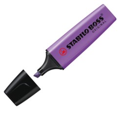 EVIDENZIATORE STABILO BOSS LAVANDA 70/55 - Conf da 10 pz.