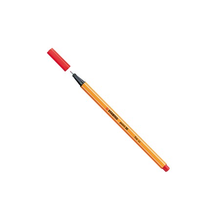 PENNARELLO STABILO POINT 88/40 ROSSO - Conf da 10 pz.