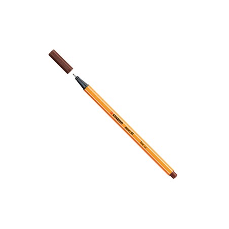 PENNARELLO STABILO POINT 88/45 MARRONE - Conf da 10 pz.