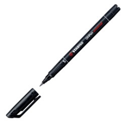 PENNARELLO STABILO OHPEN 841 PERMANENTE SUPERFINE NERO - Conf da 10 pz.