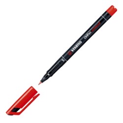 PENNARELLO STABILO OHPEN 841 PERMANENTE SUPERFINE ROSSO - Conf da 10 pz.