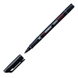 PENNARELLO STABILO OHPEN 843 PERMANENTE MEDIO NERO - Conf da 10 pz.