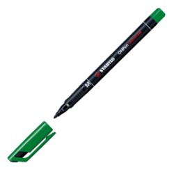 PENNARELLO STABILO OHPEN 843 PERMANENTE MEDIO VERDE - Conf da 10 pz.